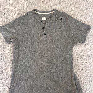 Gray Henley T-Shirt